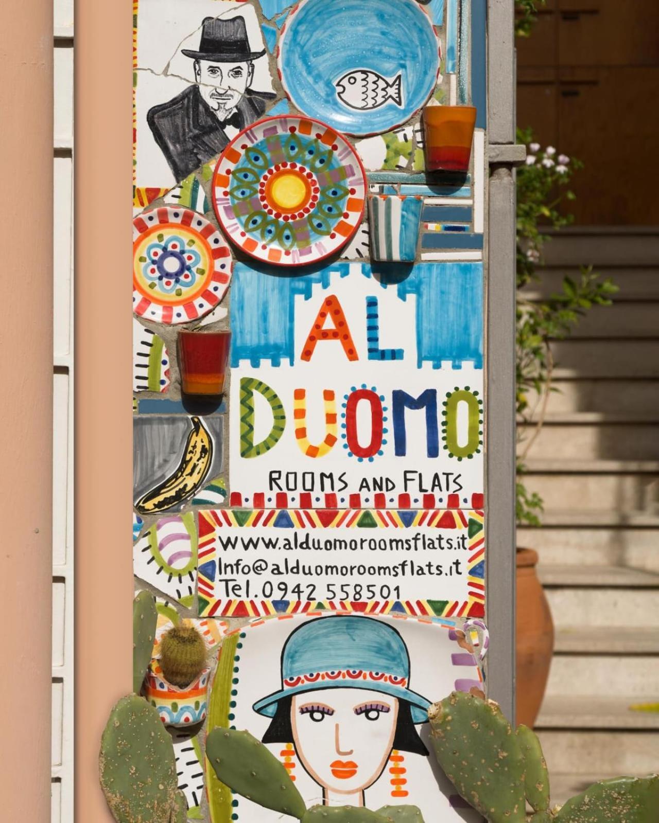 Al Duomo Rooms & Flats 陶尔米纳 外观 照片
